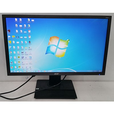 Acer B246HL 24 Inch Widescreen Lot 972335 ALLBIDS