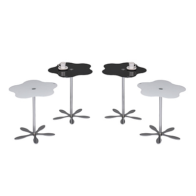 Black Glass Prop Table - RRP $140 - Brand New