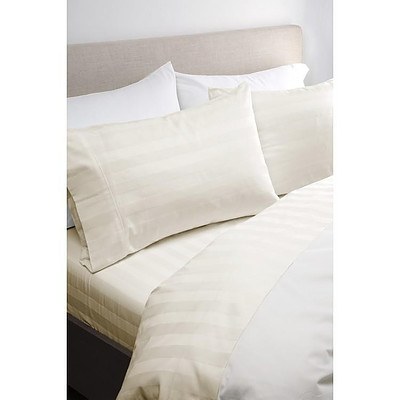 Royal Comfort 1200 Thread Count Double Ivory Luxurious Egyptian sheet set - RRP: $249.00 - Brand New