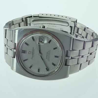 Genuine Omega Constellation Automatic Chronometer Men's Wristwatch