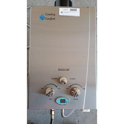 Country Comfort Lpg Gas Portable Hot Water Unit