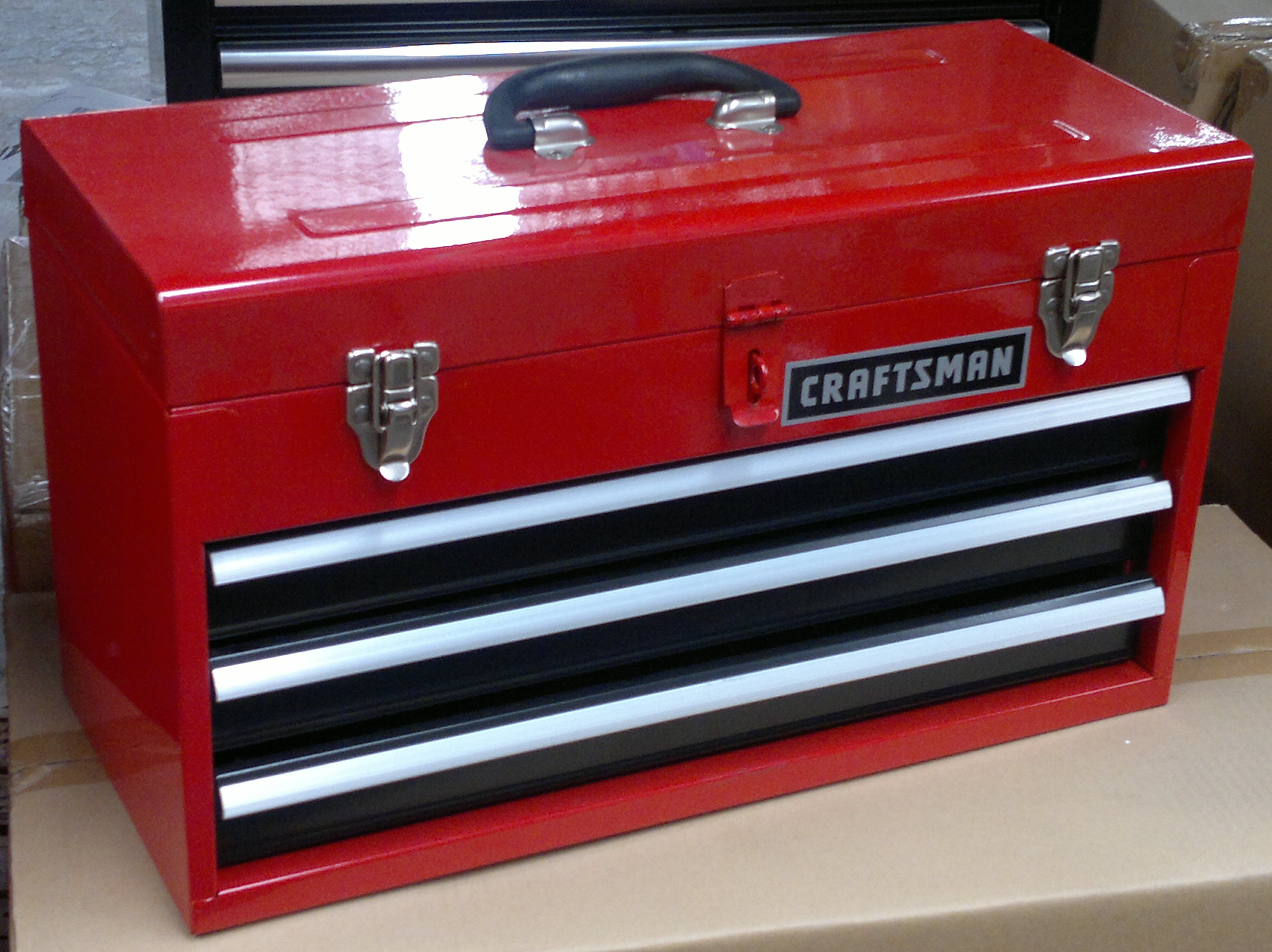 Craftsman 3 Drawer Tool Chest Demonstration Lot 847649 Allbids