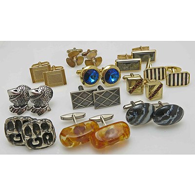 Cuff Link Collection - mostly Vintage
