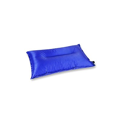 Automatic Inflatable Blue Pillow - Brand New