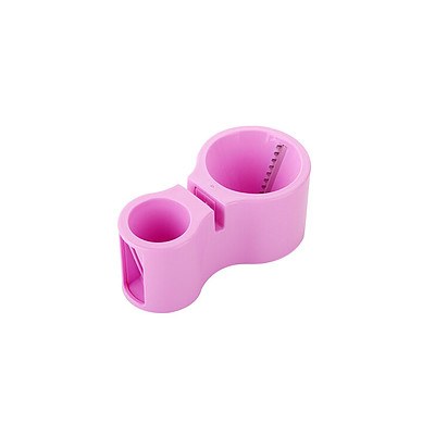 Pink Dual-Sized Vegetable Spiral Slicers - Brand New