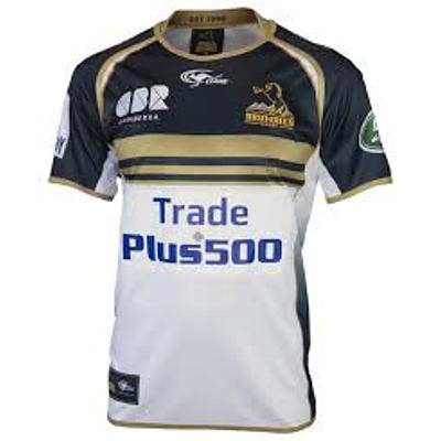 2017 Plus500 Brumbies signed jersey