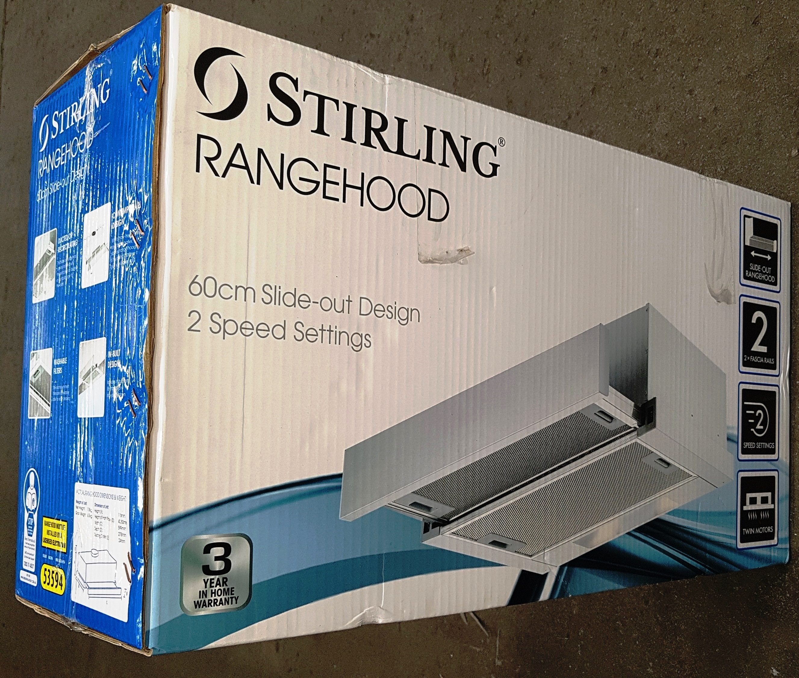 Stirling Range Hood Brand New Lot 851449 ALLBIDS