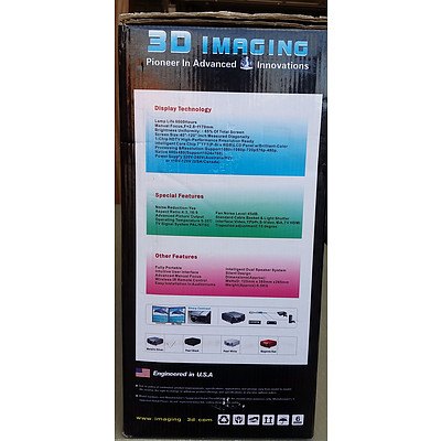 New HD-7500 Projector and Projector Screen