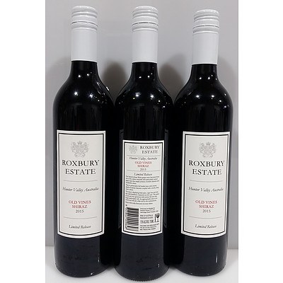Premium Limited Release Hunter Valley Old Vines Shiraz 2015 - Case of 12. RRP $240.00!