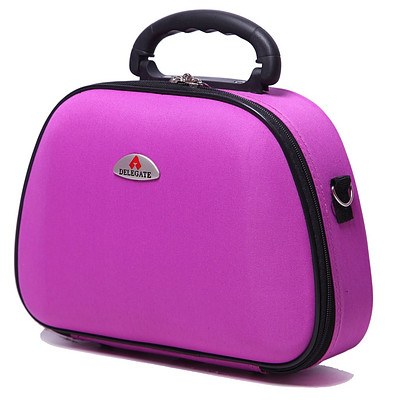 Delegate 5pc Suitcase Trolley Travel Bag Luggage Set PURPLE RRP $254.95 - Brand New