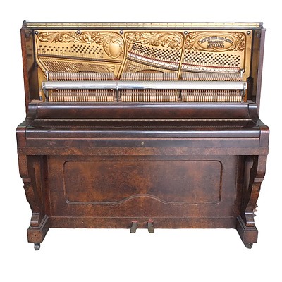 Wertheim Upright Piano Circa 1930's