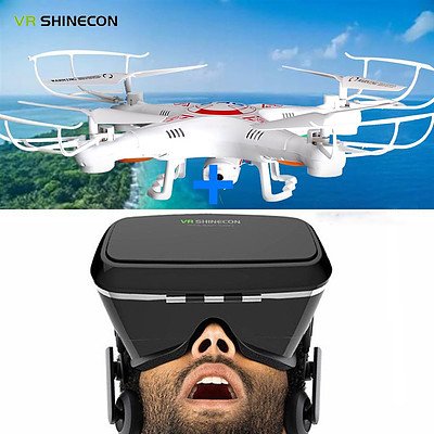 Drone WIFI FPV with HD Camera - Virtual Reality Box 3D Glasses with 8GB TF Card - Brand New
