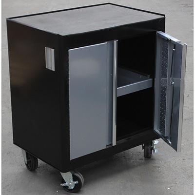 2 Door Roller Cabinet Work Station - Demonstration Model