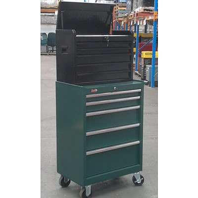 Husky 10 Drawer Chest and Cabinet Combo - Demonstration Model