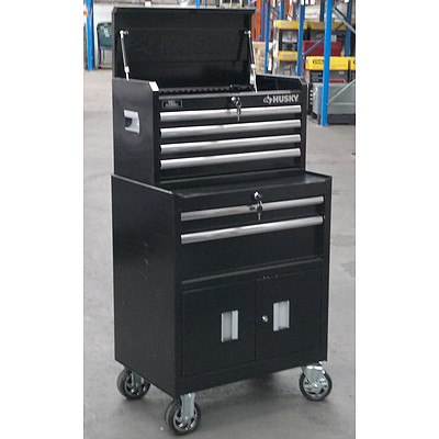Husky 6 Drawer Chest And Cabinet Lot 861209 Allbids