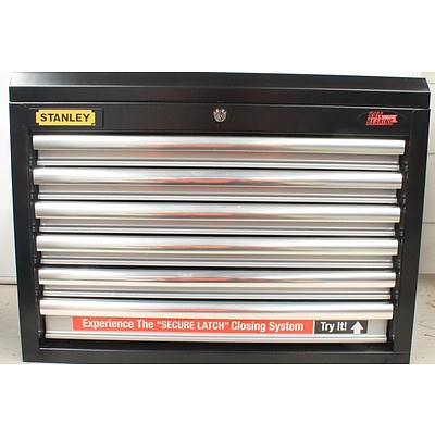 Stanley 6 Drawer Industrial Tool Chest with Ball Bearing Drawer Slides - Brand New
