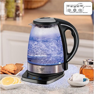 Kitchen Chef Cordless Kettle with Touch Temperature Control - RRP $99.95 - Brand New