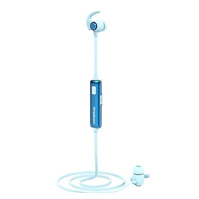 Simplecom BH310 Metal In-Ear Sports Bluetooth Stereo Headphones Blue - with Warranty