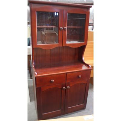 Timber & Glass Cabinet