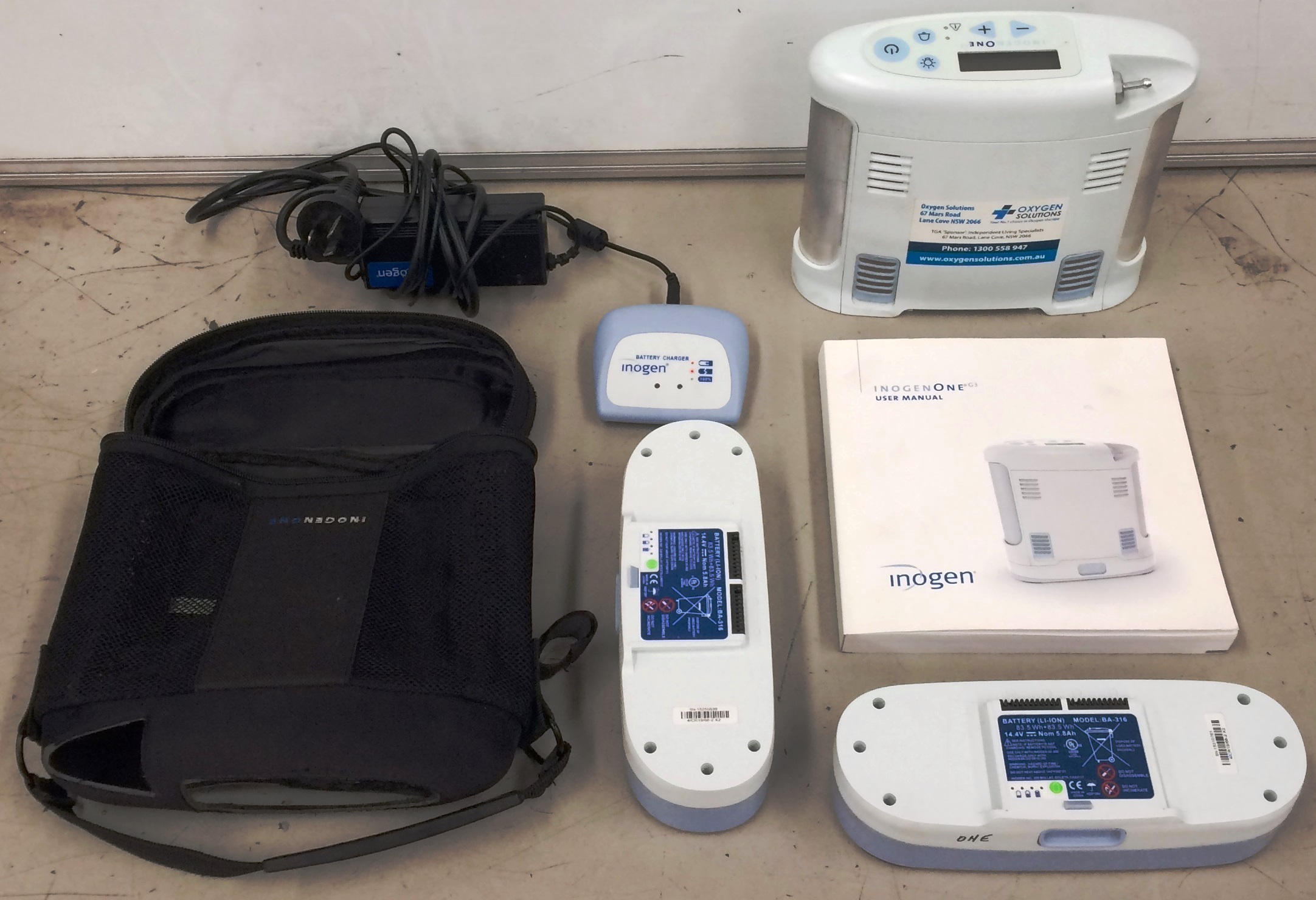 Inogen One G3 Oxygen Concentrator - Lot 856344 | ALLBIDS