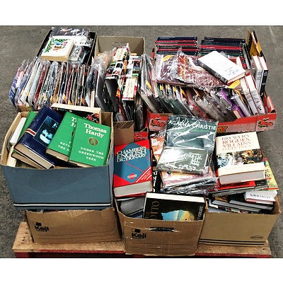 Assortment of Books, Historical, Reference, Lifestyle and More - Pallet Lot