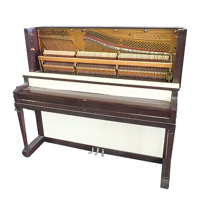 Forster and Co Upright Piano