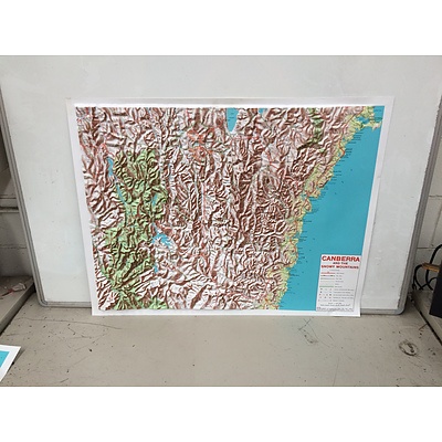 3D Topographical Maps of Canberra and NSW