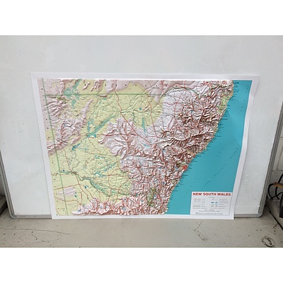 3D Topographical Maps of Canberra and NSW