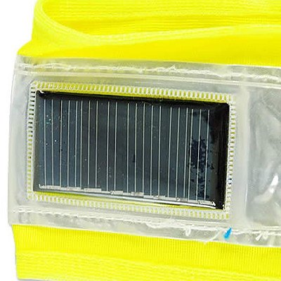 Solar Powered LED Vest - With Warranty