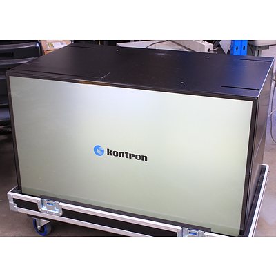 Kontron Multi Touch MT460.4S 47 Inch Display Cube in Road Case