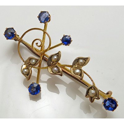 Australian ANTIQUE Brooch - Southern Cross