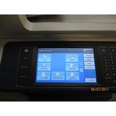 Fuji Xerox colour multifunction printer model: Apeaosport-iv c3373