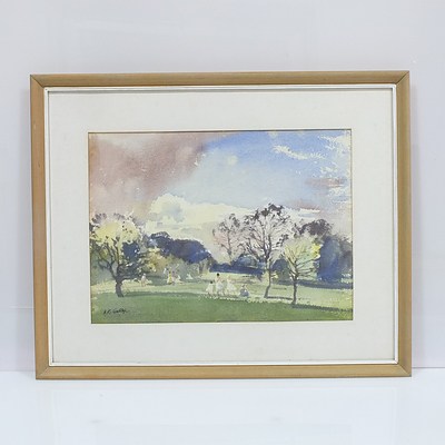 Herbert Reginald Gallop (Australian 1890-1958) Landscape Watercolour