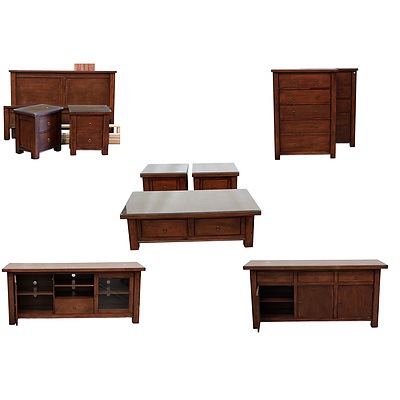 10-Piece Solid Timber Furniture Package