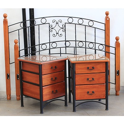 3-Piece Queen Timber Bedroom Furniture Package