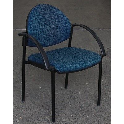 Blue and Green Fabric Office Chair - Lot of 15