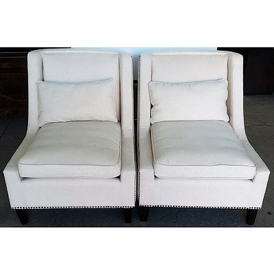 Display Unit - Kennedy Stud Lounge Chairs - Lot of 2