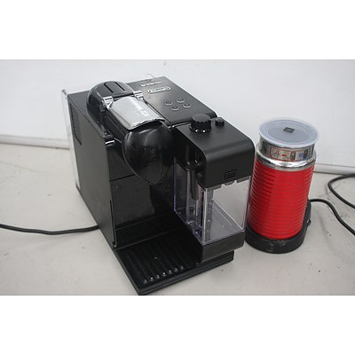 Delonghi Nexpresso Coffee Machine & Milk Frother/Heater