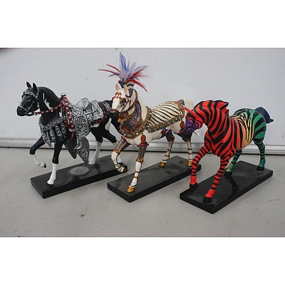 The Trail of Painted Ponies - Lot of 3