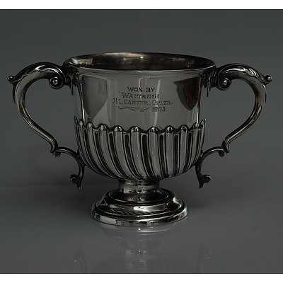 Royal Perth Yacht Club Sterling Silver Trophy 1905 Presented by Governor of WA