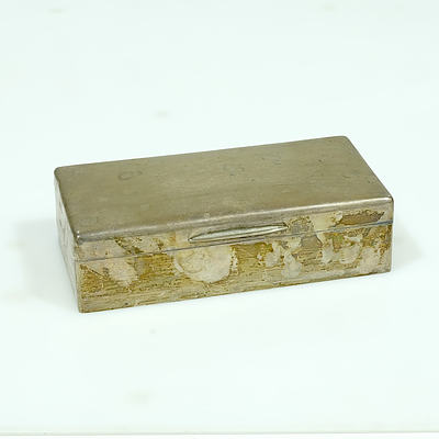 Hardy Brothers Sterling Silver Cigar Box