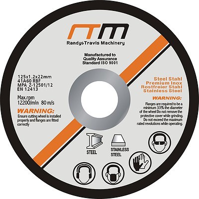 125mm 5 inch Cutting Disc Wheel for Angle Grinder x 25 RRP $39.95 - Brand New