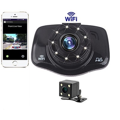 New Release Wi-Fi Dashboard with Dual Front & Rear Cameras - Brand New