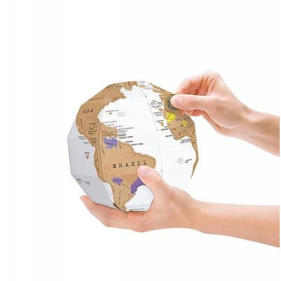 3D Scratch Globe - RRP $69.95 - Brand New