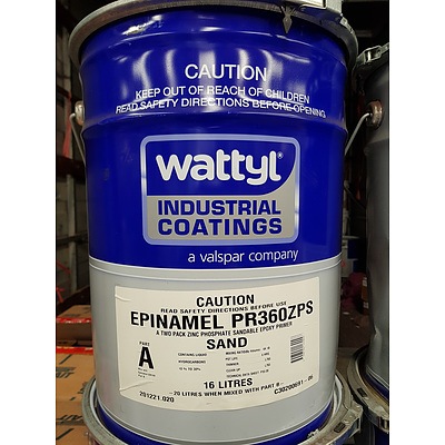 New Wattyl Epinamel PR360ZPS Part A - Sand - 16L