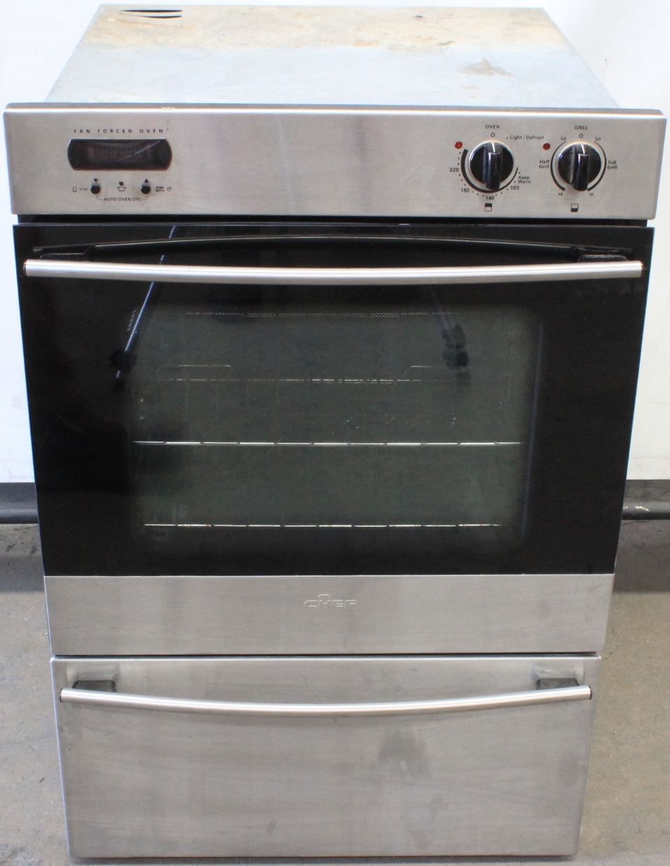 Chef 60cm Wall Oven/Grill Lot 860907 ALLBIDS