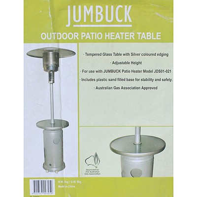 Jumbuck Patio/Outdoor Gas Heater Table