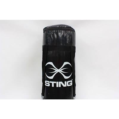 Sting Punching/Boxing Bag and Gloves