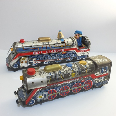 Vintage Battery Operated Trains