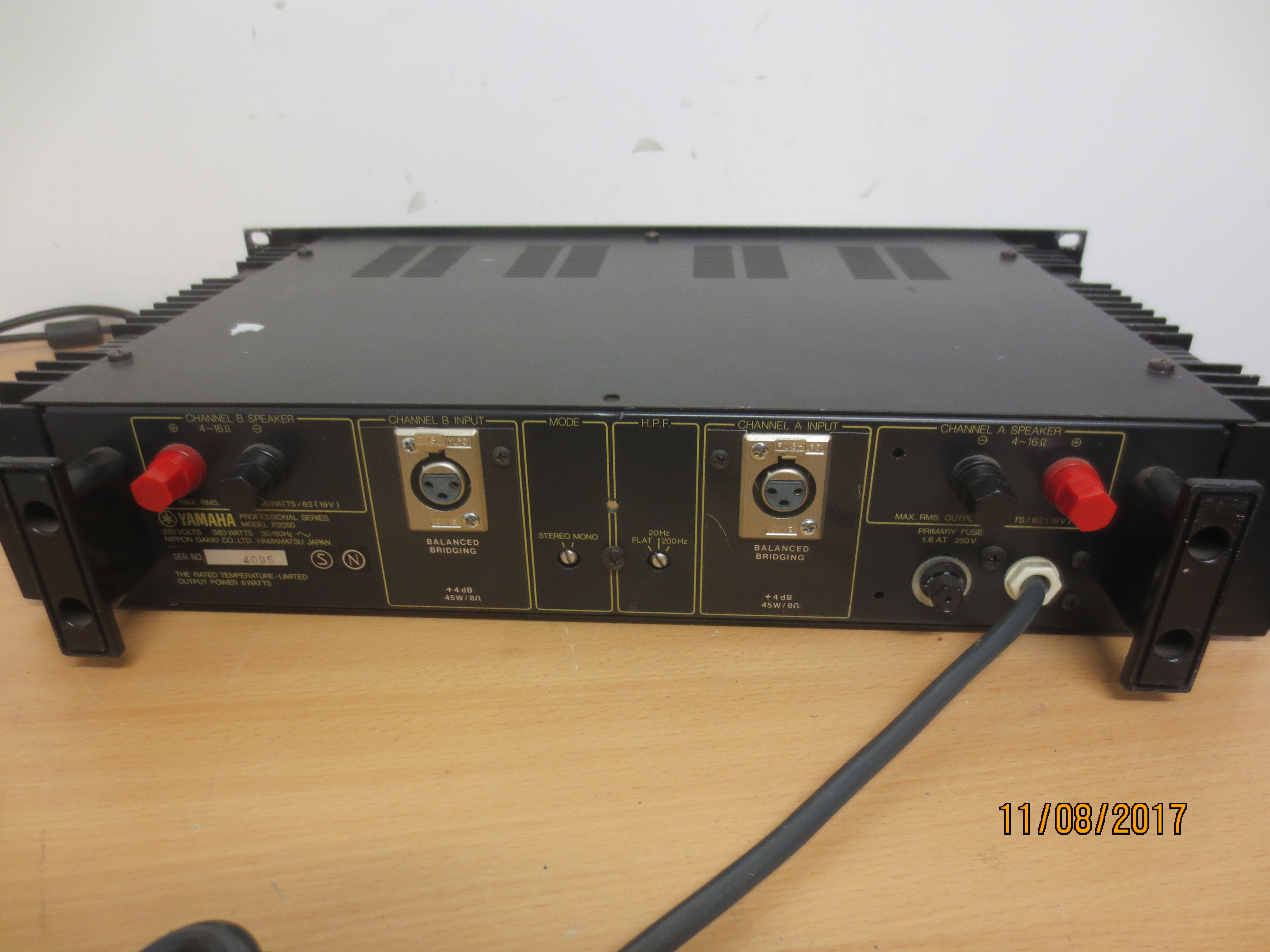 Yamaha P2050 Professional Series Lot 869343 ALLBIDS